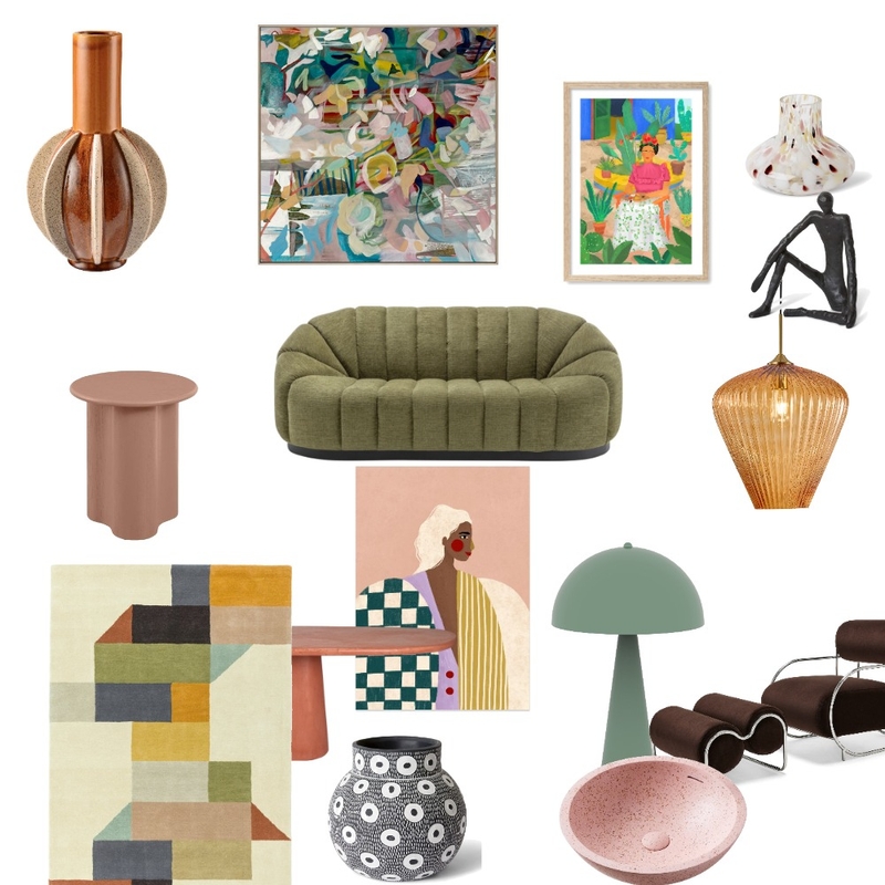 Eclectic Interior Mood Board by kieraross on Style Sourcebook