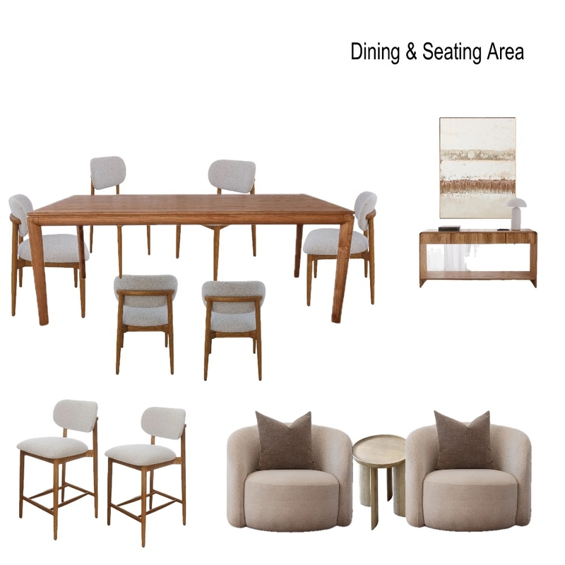 Dining & Seating Area Mood Board by Goran on Style Sourcebook