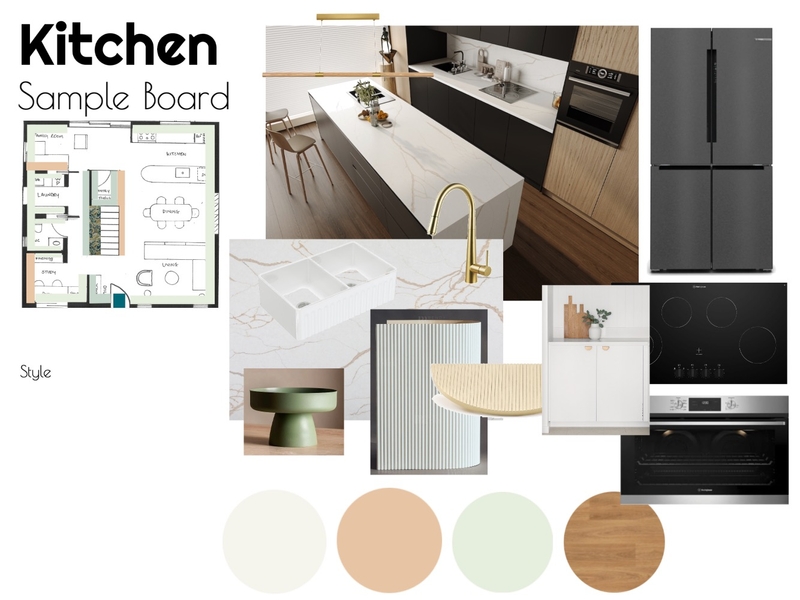 Tanya Smith.Assignment9.Kitchen Mood Board by TanyaS on Style Sourcebook