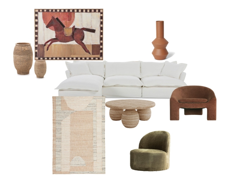 Mediterranean Living Room Mood Board by stephanielexie on Style Sourcebook