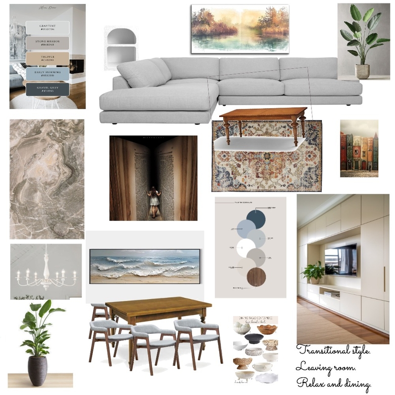 Relax area. Transitional. Mood Board by Arina VN on Style Sourcebook