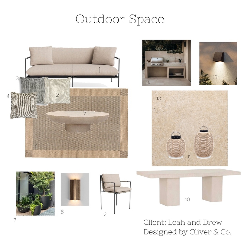 Outdoor Mood Board by Penelope.oliver@peroli.com.au on Style Sourcebook