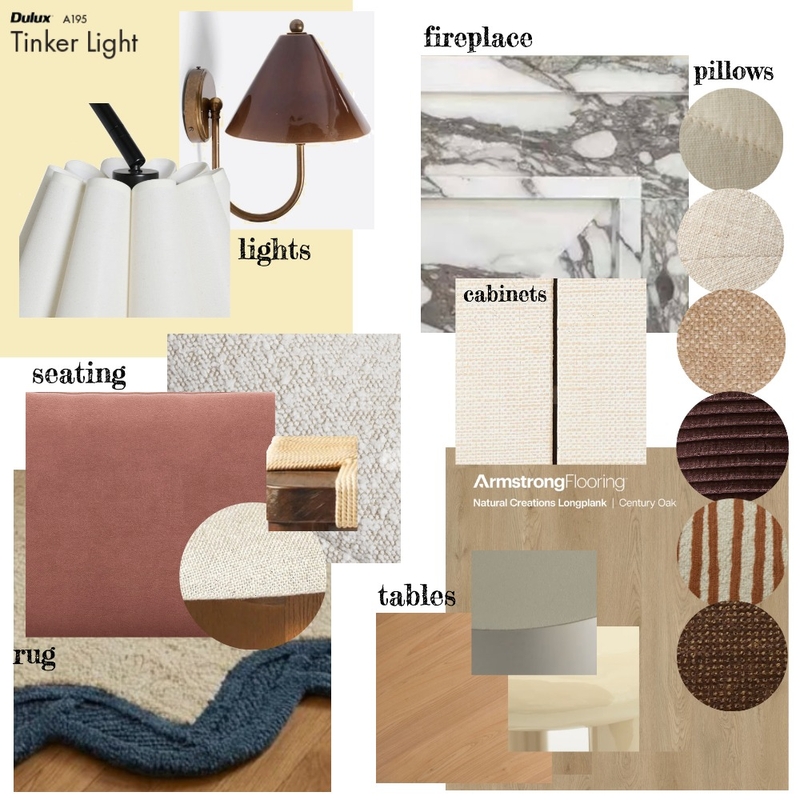 Loft Finishes Textures LIVING Interior Design Mood Board by Pcosta805@gmail.com