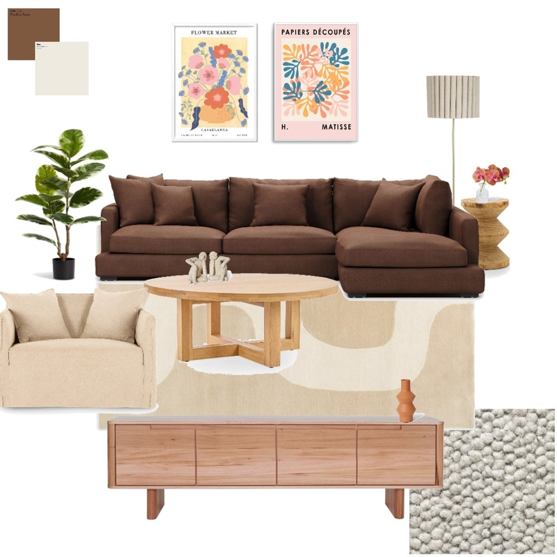 neutral living Mood Board by A.M. Interior Styling on Style Sourcebook