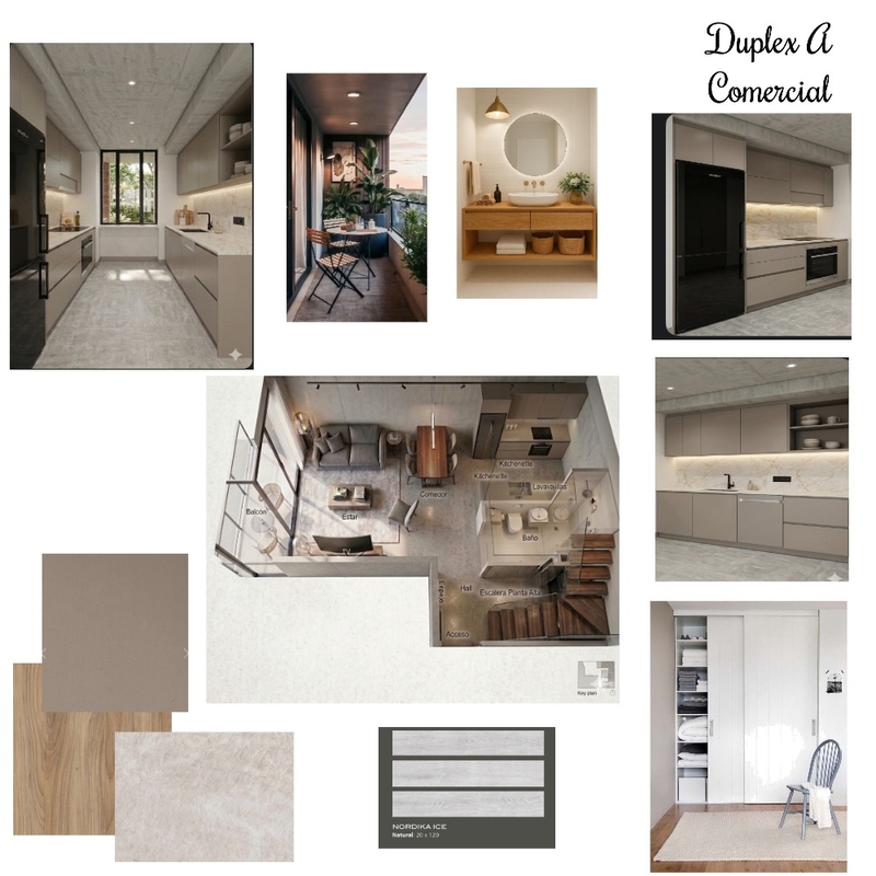 Duplex A Comercial Mood Board by chardon_cristina@hotmail.com on Style Sourcebook