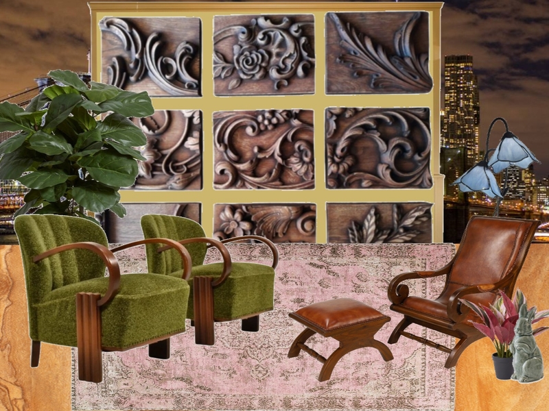Viewing Space - Back of Media Stand Mood Board by jterrell on Style Sourcebook
