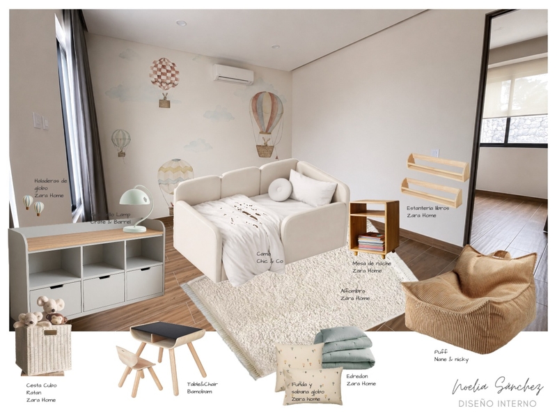Dormitorio Luciano. 4.1 Mood Board by Noelia Sanchez on Style Sourcebook