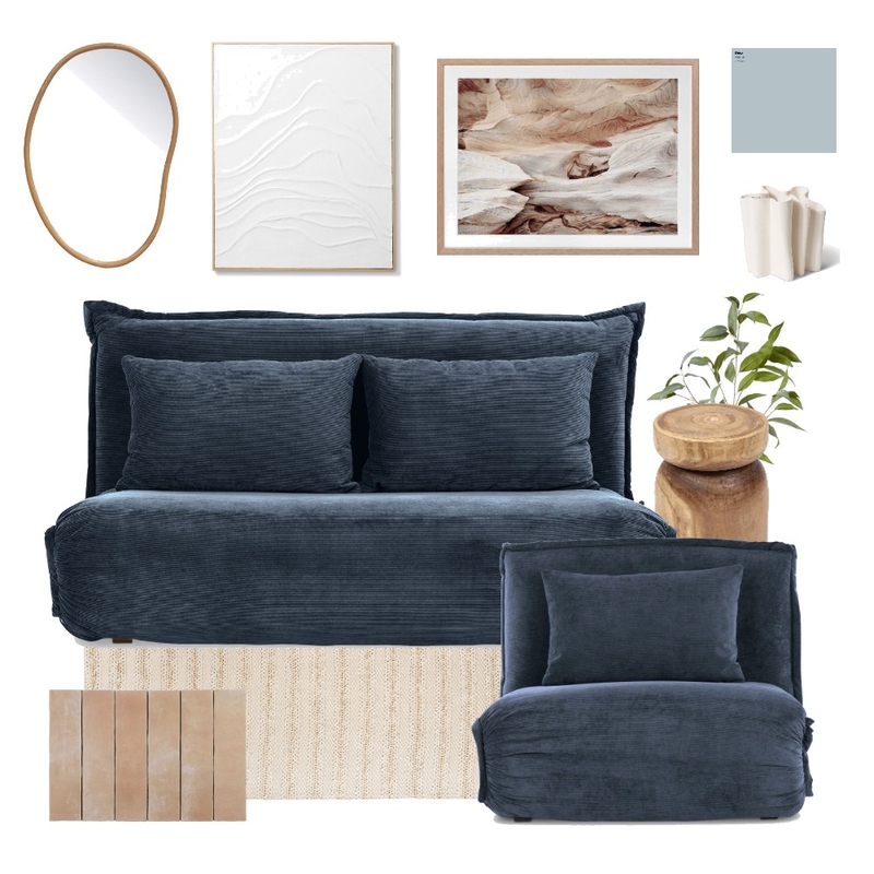 Ocean Blues Mood Board by Bella Living on Style Sourcebook