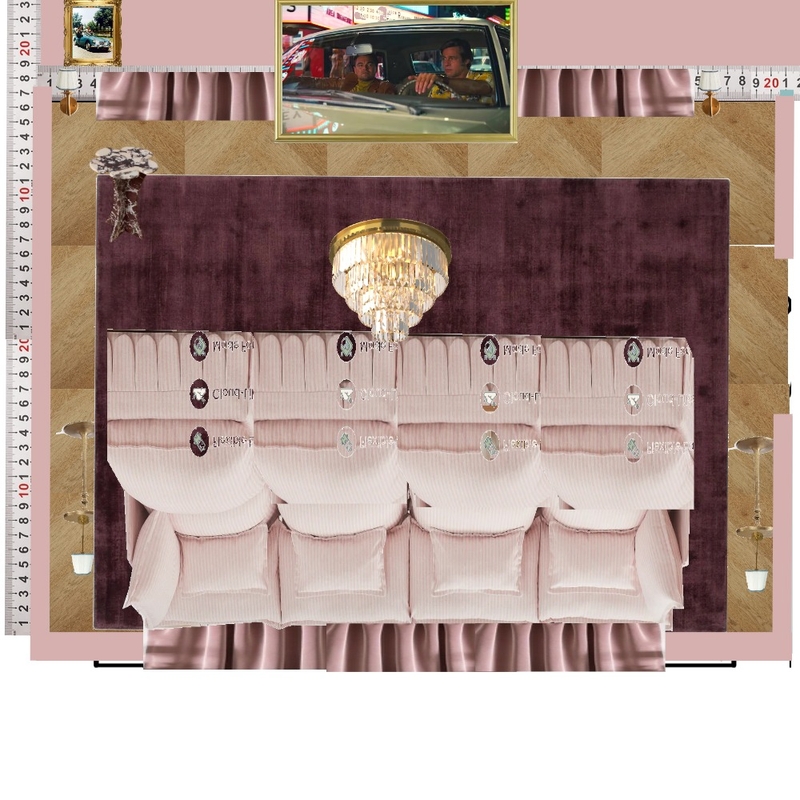 Cinema Blue Colour Drench Mood Board by dl2407 on Style Sourcebook