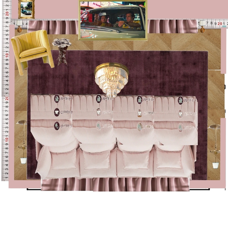 Cinema Blue Colour Drench Mood Board by dl2407 on Style Sourcebook