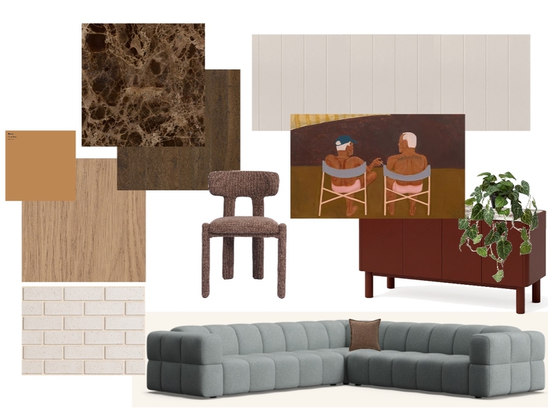 Living & Dining Mood Board by Peak Projects on Style Sourcebook