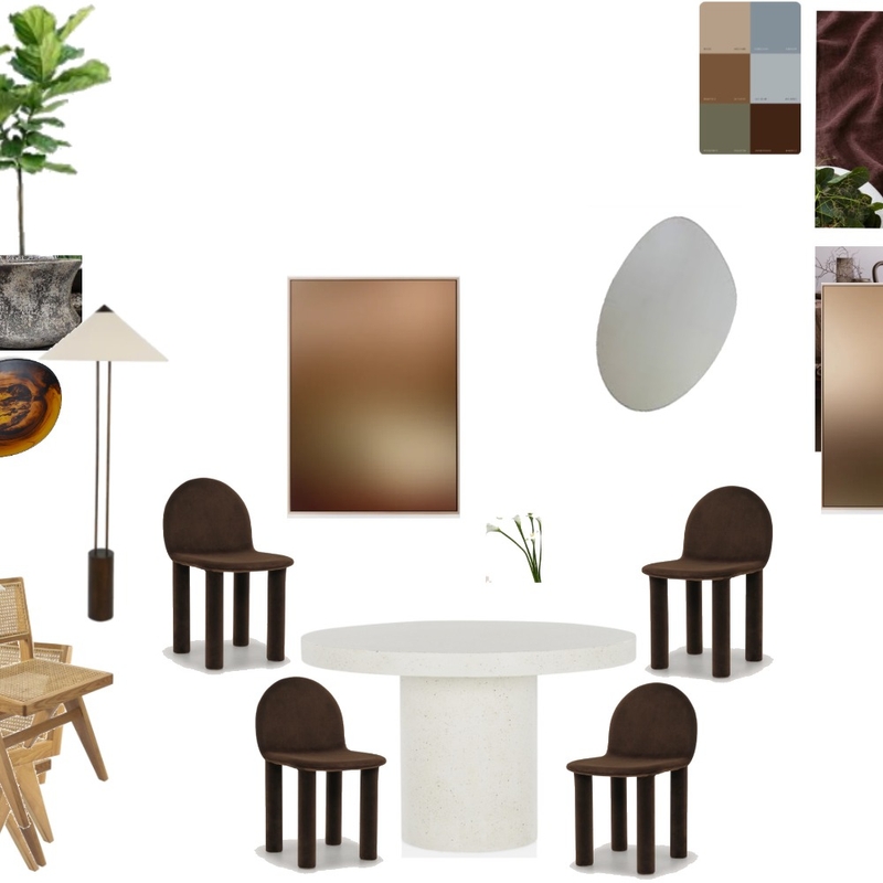 Dining Table Setting Interior Design Mood Board by alisonhlee2