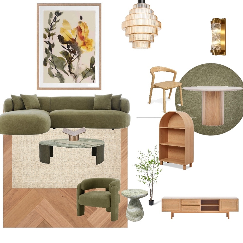 Opulent cosy living room + dining Mood Board by Jessicagreenie on Style Sourcebook