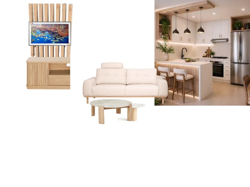 Monoambiente Mood Board by Estudio CHNA on Style Sourcebook