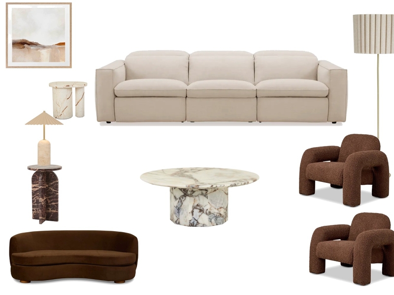 FIREPLACE LOUNGE OPTION 3 Mood Board by serenehomedesign on Style Sourcebook