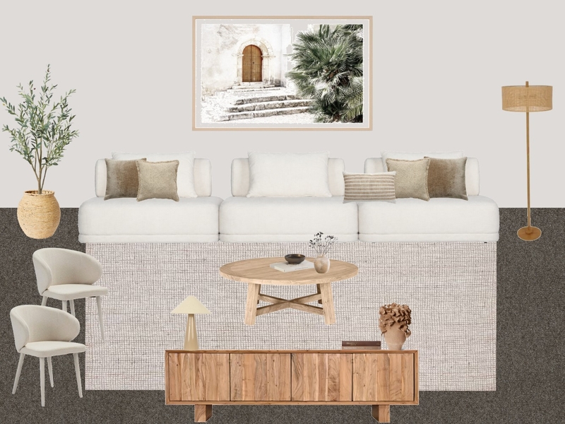 Haus Dune - Upstairs media room Interior Design Mood Board by Haus Studio Interiors
