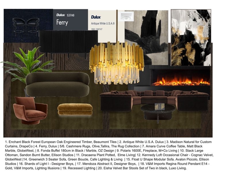 Living Room Final New Mood Board by thebeafactor on Style Sourcebook