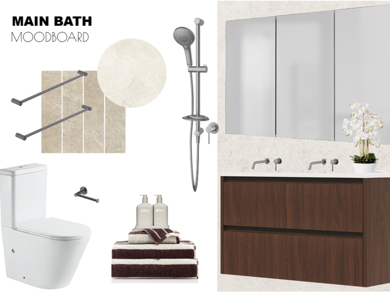 MAIN BATH WOODROFFE Interior Design Mood Board by admin@varlibuilding.com.au MAIN BATH WOODROFFE Interior Design Mood Board by admin@varlibuilding.com.au