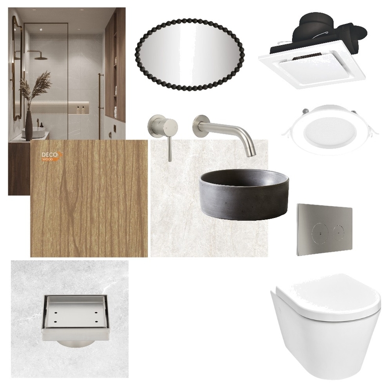 PARR - Powder Room Mood Board by OuterSpace Living on Style Sourcebook