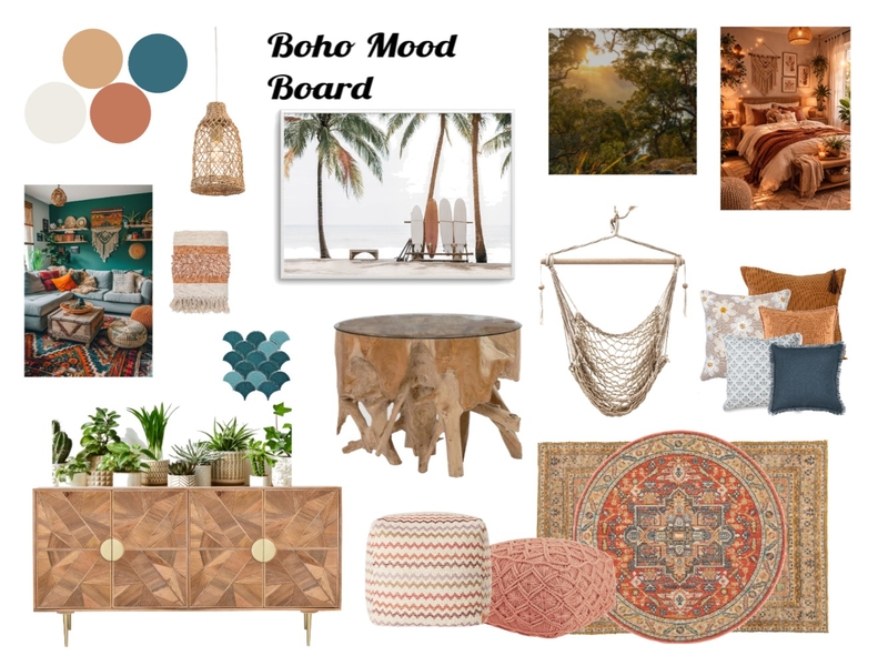 Boho Mood Board2 Mood Board by hensley@internode.on.net on Style Sourcebook