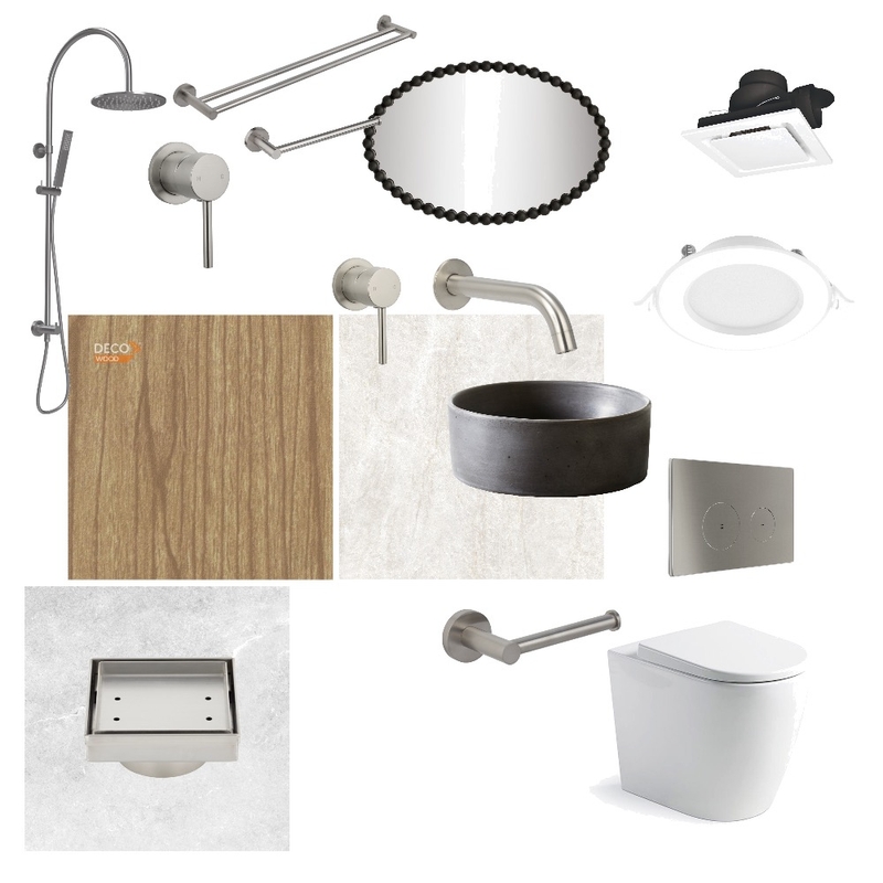PARR - Powder Room Mood Board by OuterSpace Living on Style Sourcebook