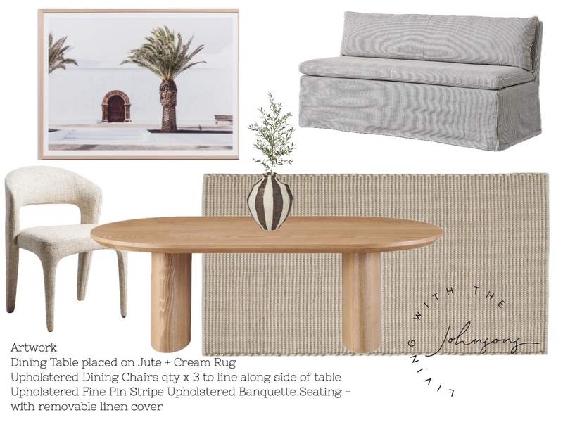 Baker Dining Interior Design Mood Board by LWTJ