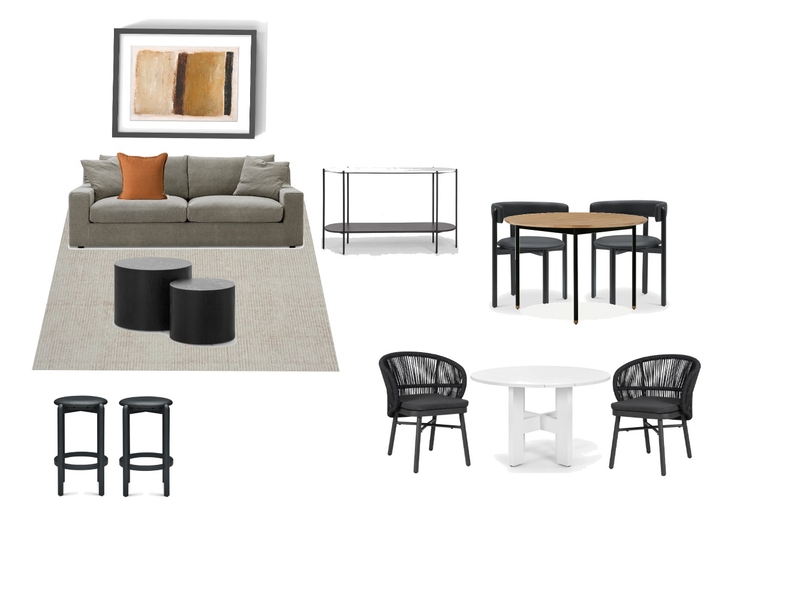 2026 June Eastbourne 2 Bed and Study Units Interior Design Mood Board by Bronwynblue