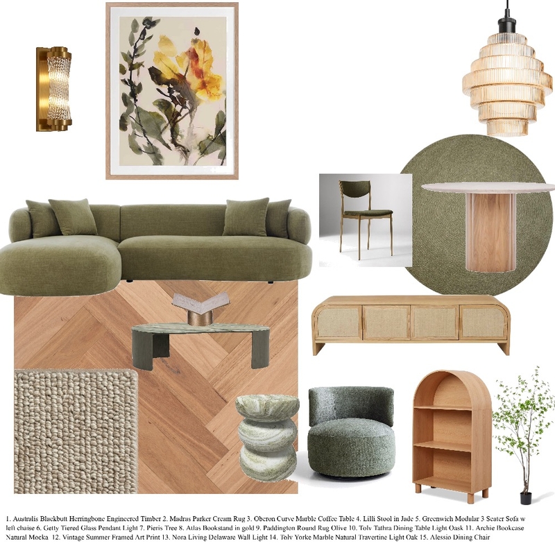 Living and dining room Interior Design Mood Board by Jessicagreenie Living and dining room Interior Design Mood Board by Jessicagreenie