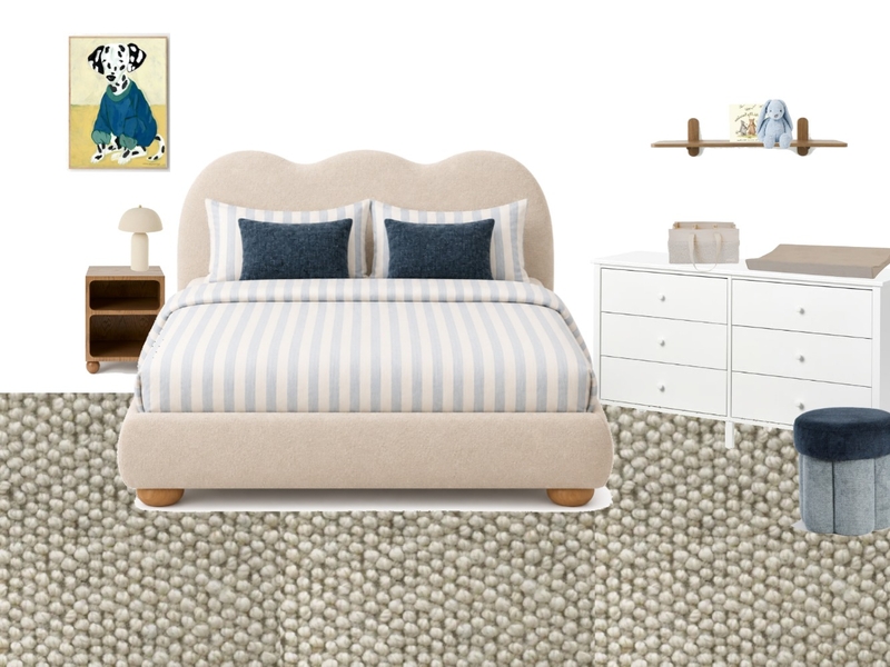 Project Nicholls - final nursery Mood Board by Meraki Interiors on Style Sourcebook