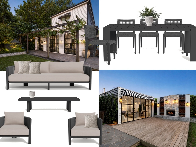 Project Nicholls - final outdoor Mood Board by Meraki Interiors on Style Sourcebook
