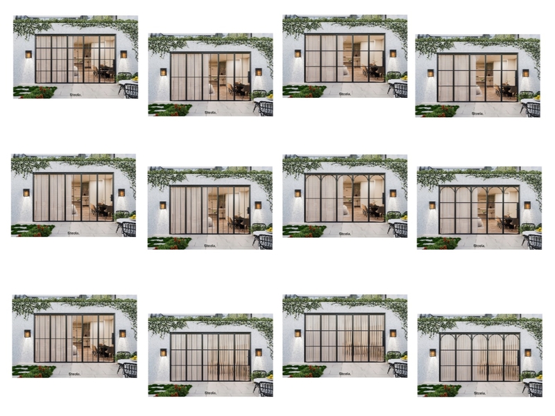Bifold Doors Interior Design Mood Board by Steela