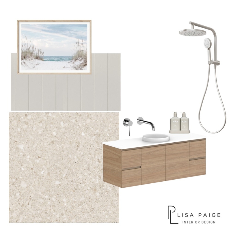 Mollymook Bathroom Interior Design Mood Board by Lisa Paige Design