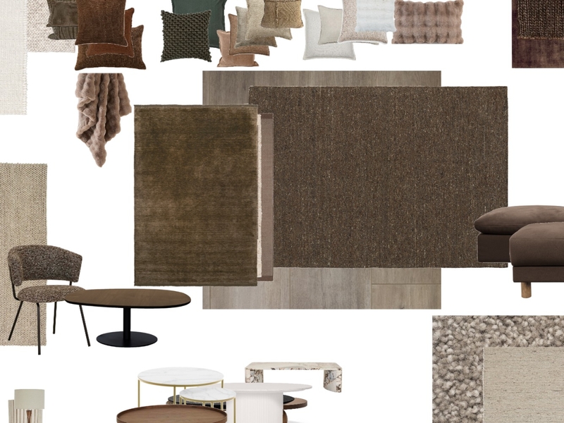 NEW HOME: Lounge Concept Interior Design Mood Board by Carley Design Studio