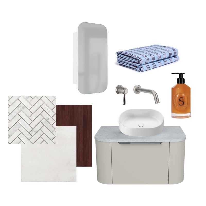 Bathroom Interior Design Mood Board by TCollica