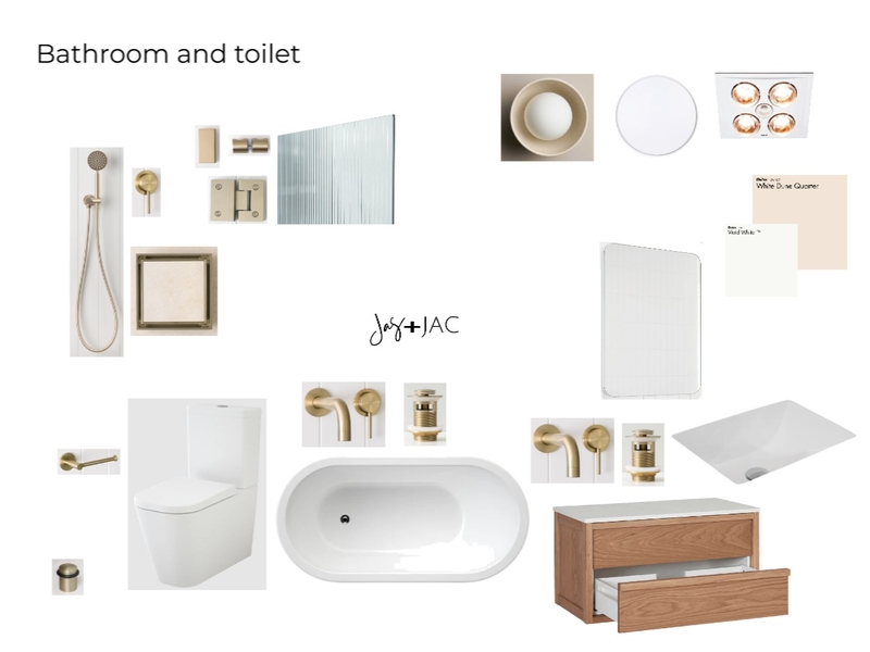 Woodlands Bathroom & Toilet Mood Board by Jas and Jac on Style Sourcebook