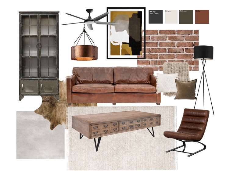 Industrial Sample Board Mood Board by kellie.odonnell21@gmail.com on Style Sourcebook