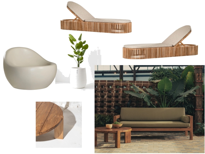 South Caringbah Outdoor Space Mood Board by Savannah Interior Design on Style Sourcebook