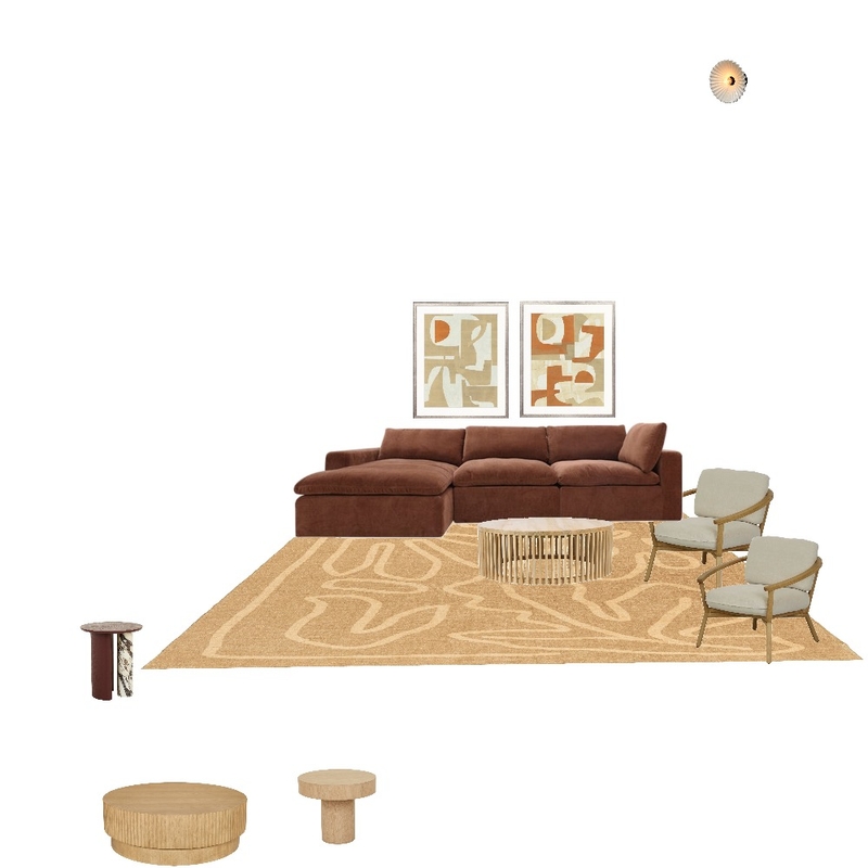 Cinnamon living Mood Board by Silvia Rajek Interiors on Style Sourcebook