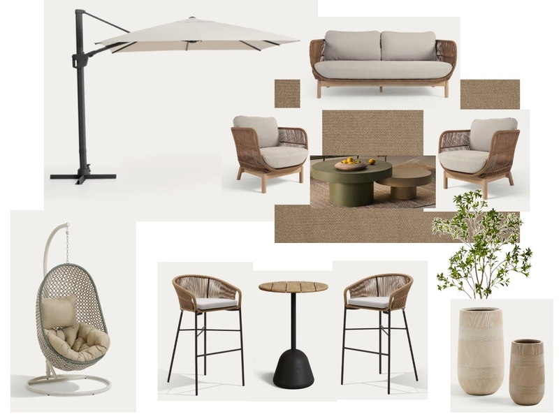 Seating area Interior Design Mood Board by Clo
