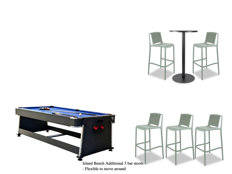 Games Area Interior Design Mood Board by IIDR Interior Design