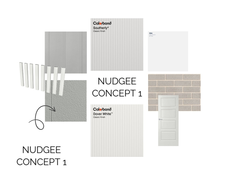 Nudgee Concept 1 Interior Design Mood Board by Kacy