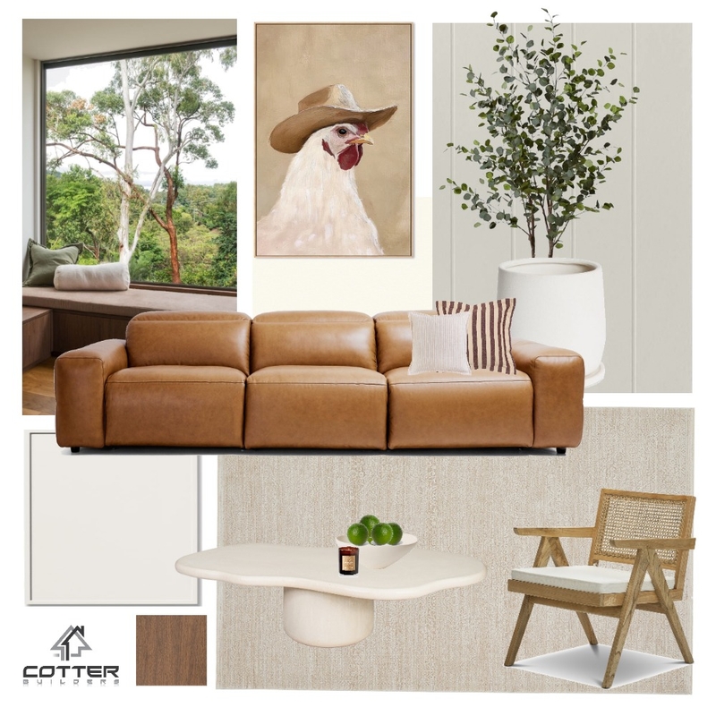 Everleigh - Living Room Interior Design Mood Board by Cotter Builders Everleigh - Living Room Interior Design Mood Board by Cotter Builders