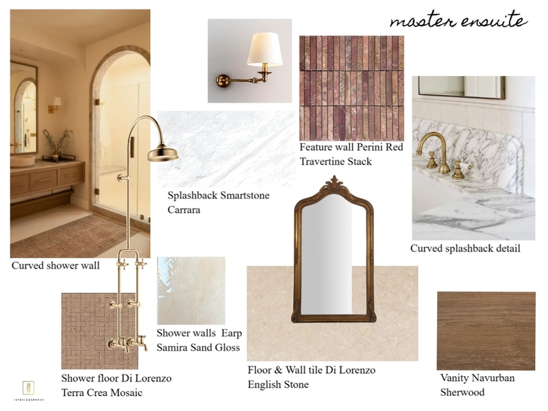 Maxlands Master Ensuite Interior Design Mood Board by Interiorsphere