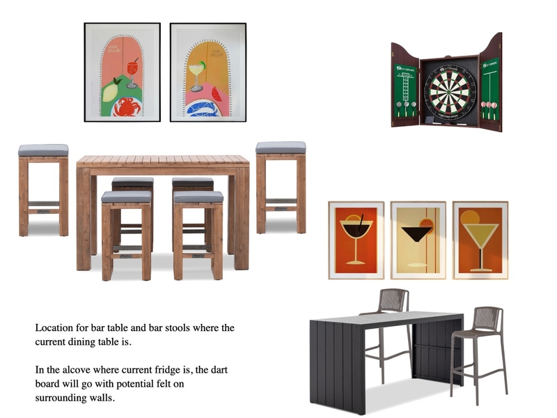 Downstairs Bar Area off Kitchen Mood Board by IIDR Interior Design on Style Sourcebook