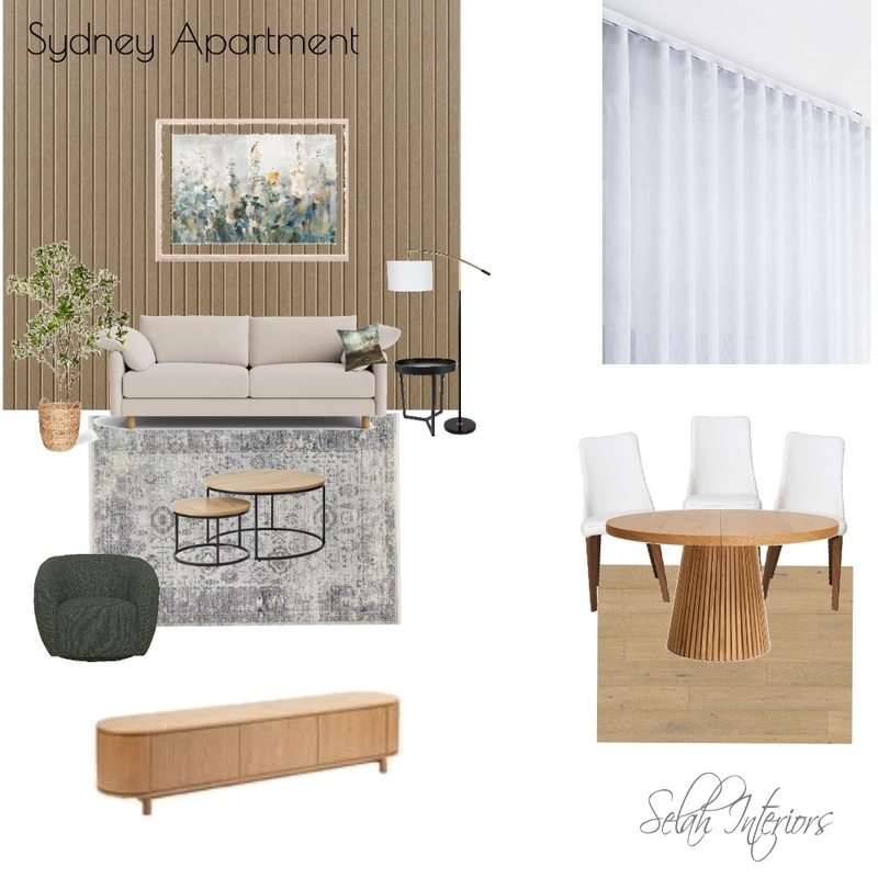 Sydney Apartment Interior Design Mood Board by Selah Interiors Sydney Apartment Interior Design Mood Board by Selah Interiors