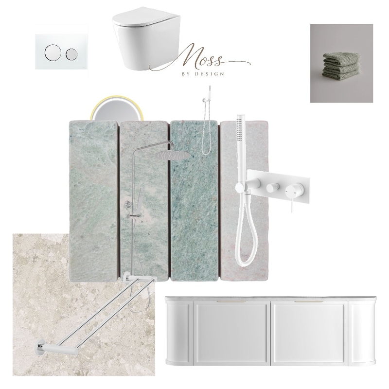 Ensuite Interior Design Mood Board by Sharryn Moss Ensuite Interior Design Mood Board by Sharryn Moss