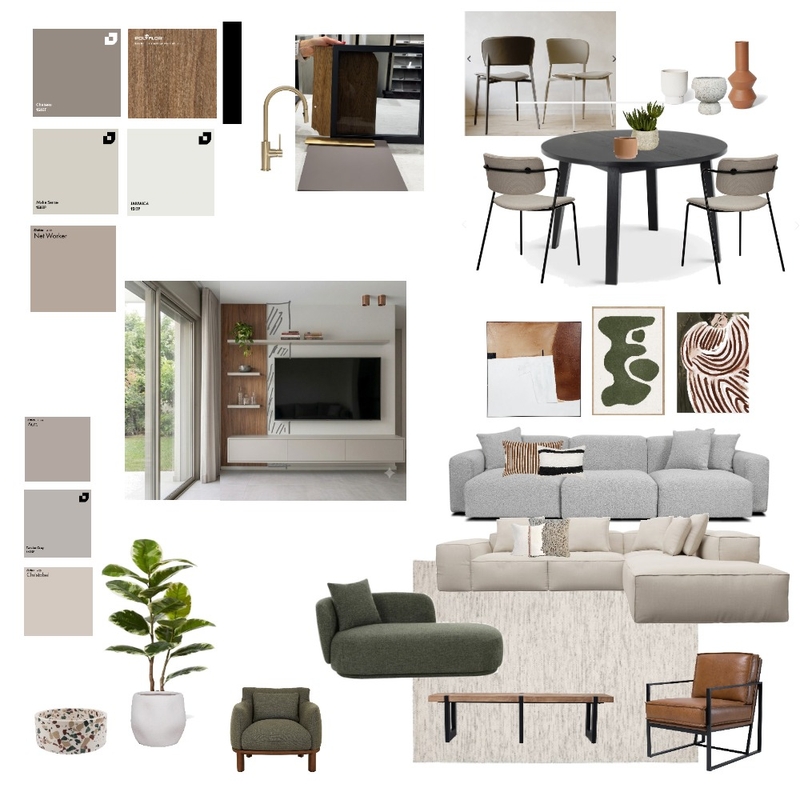 Aaroni Interior Design Mood Board by orita