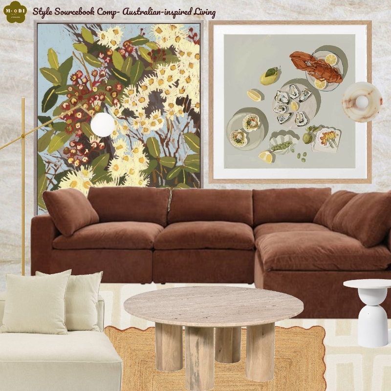 Moodi interiors - Style sourcebook Australian living mood board comp #3 Interior Design Mood Board by Moodi Interiors