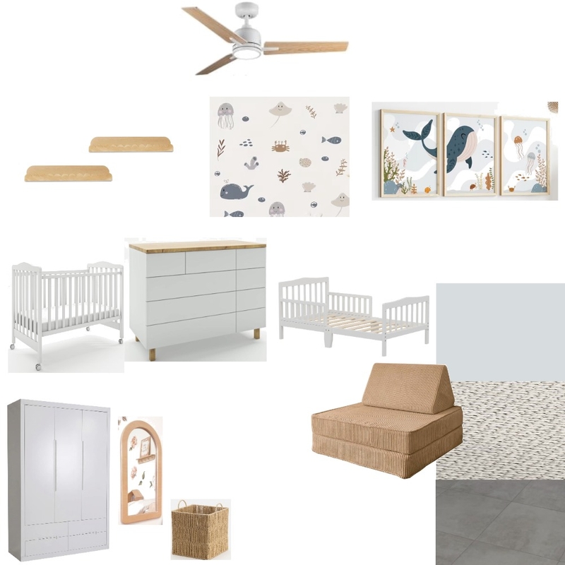 חדר ילדים Interior Design Mood Board by TALMIMRAN