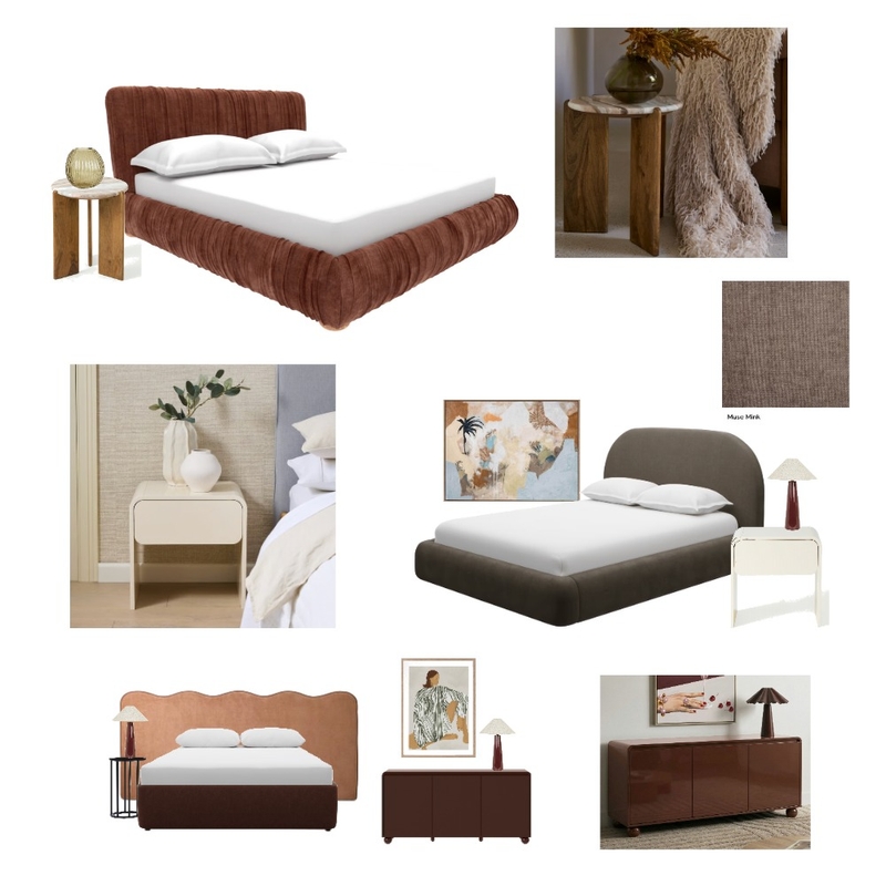 East St Bedrooms Interior Design Mood Board by madi.wallace